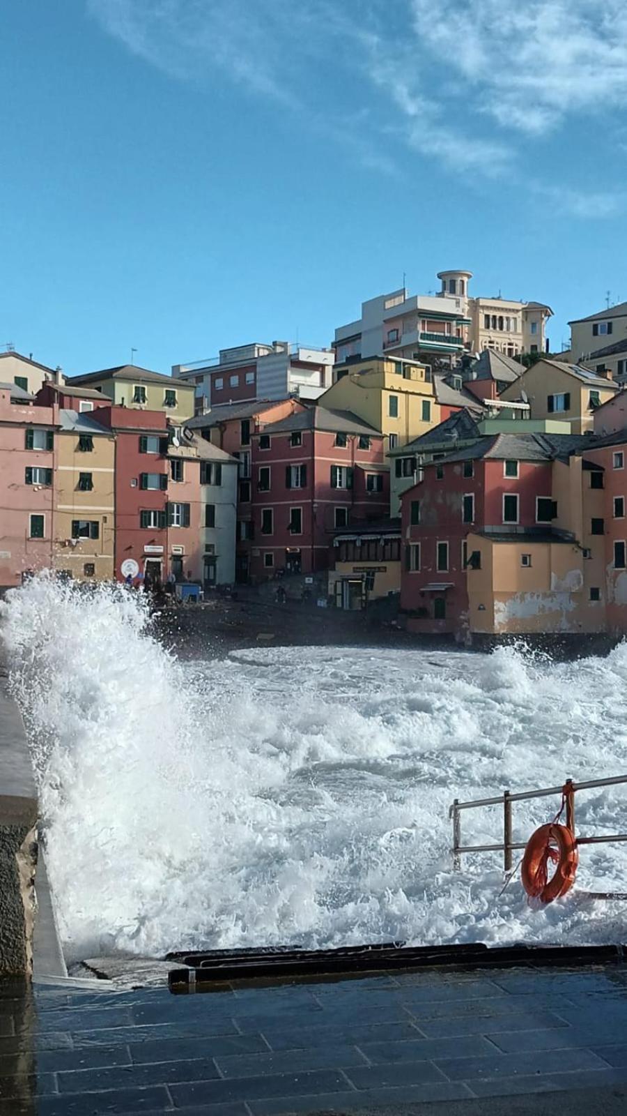 Ferienwohnung Le Grazie Sopra I Tetti Genua Exterior foto