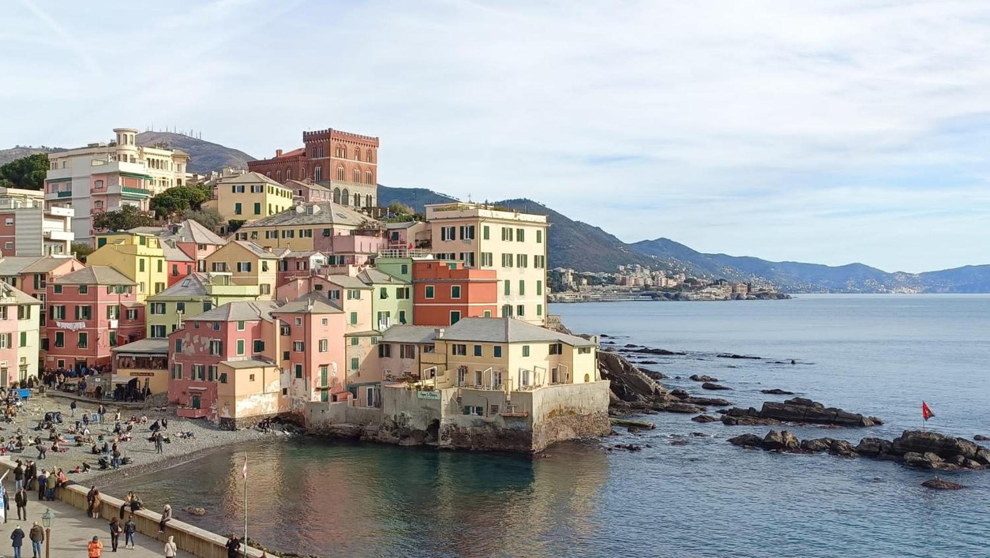 Ferienwohnung Le Grazie Sopra I Tetti Genua Exterior foto